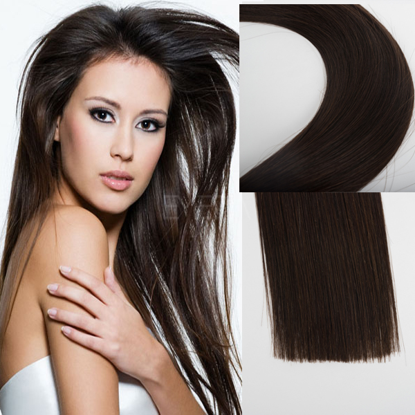 Remy clip in hair extension kinky straight 220grams no shedding CX053